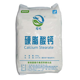 Polvo blanco 1592-23-0 del promotor del PVC del estearato de calcio del estabilizador del PVC
